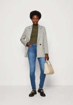 Marc O'Polo DENIM Trouser High Waist - Jeans Skinny Fit - Multi/True Cobalt Mid Blue -Marc O'Polo f966bb43bd904381afe5871465c9990d