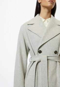 Marc O'Polo Mit Taillen-Gürtel - Trenchcoat - Cloudy Grey Melange -Marc O'Polo fbb27baaf7174ba0b52ee3108c1c15e5