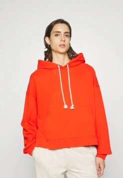 Marc O'Polo Hood Kangoroo Pocket - Hoodie - Sundown Orange