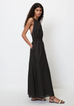 Marc O'Polo Rückenfreies Sommer Aus Premium Qualität - Maxi-Jurk - Black -Marc O'Polo ff00cbc4e0694f7b93bcad6ee0a59511